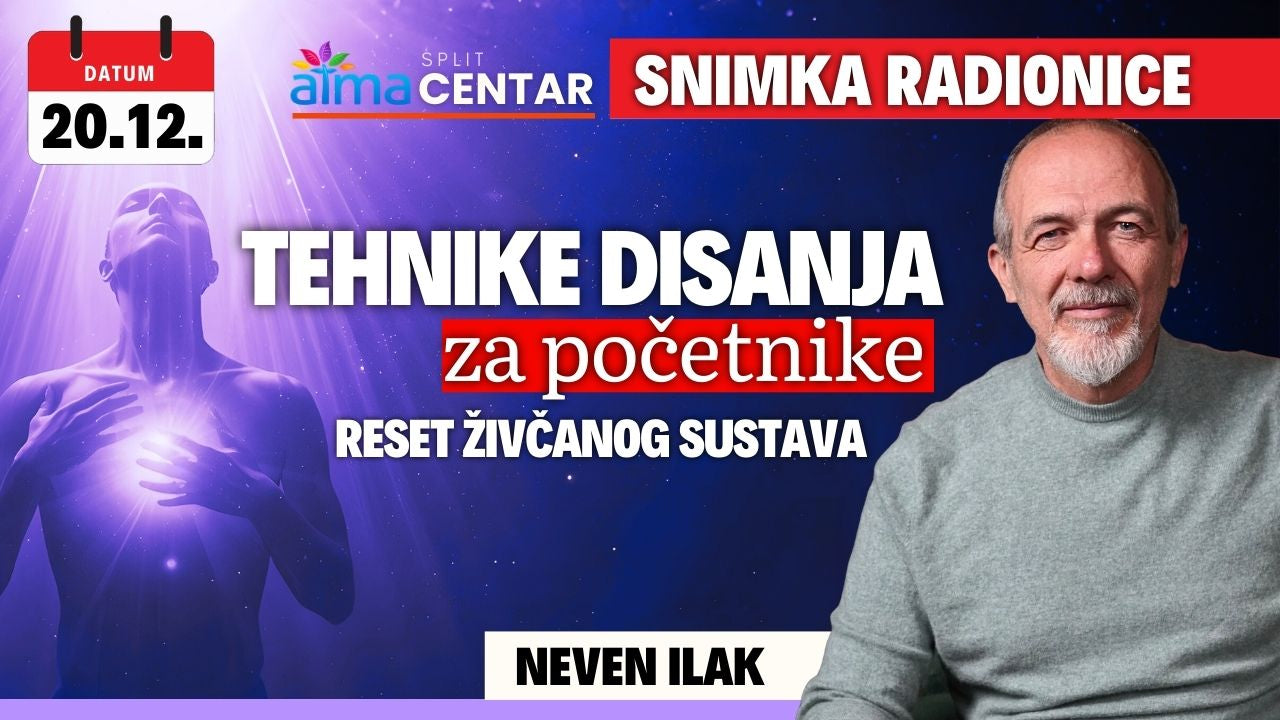 Neven Ilak: Tehnike disanja za početnike: Reset živčanog sustava