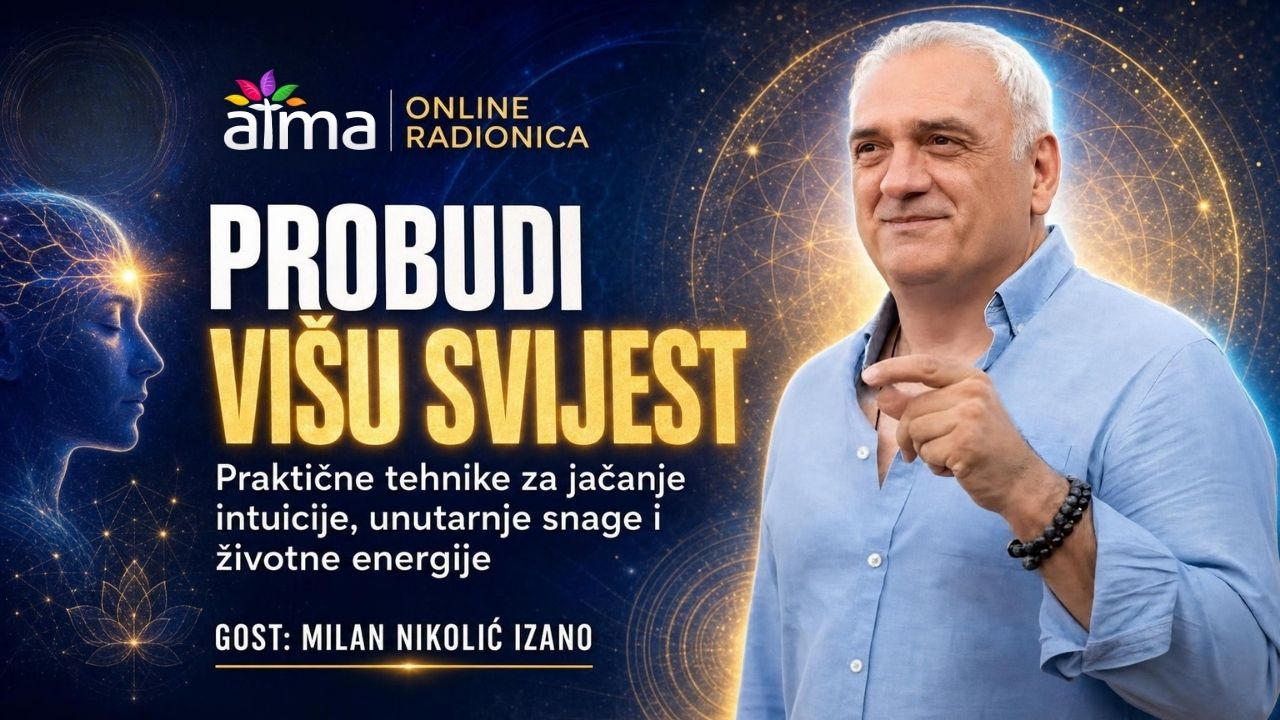 Milan Nikolić Izano: PROBUDI VIŠU SVIJEST – Praktične tehnike za jačanje intuicije, unutarnje snage i životne energije