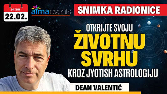 Dean Valentić: Otkrijte svoju životnu svrhu kroz Jyotish astrologiju