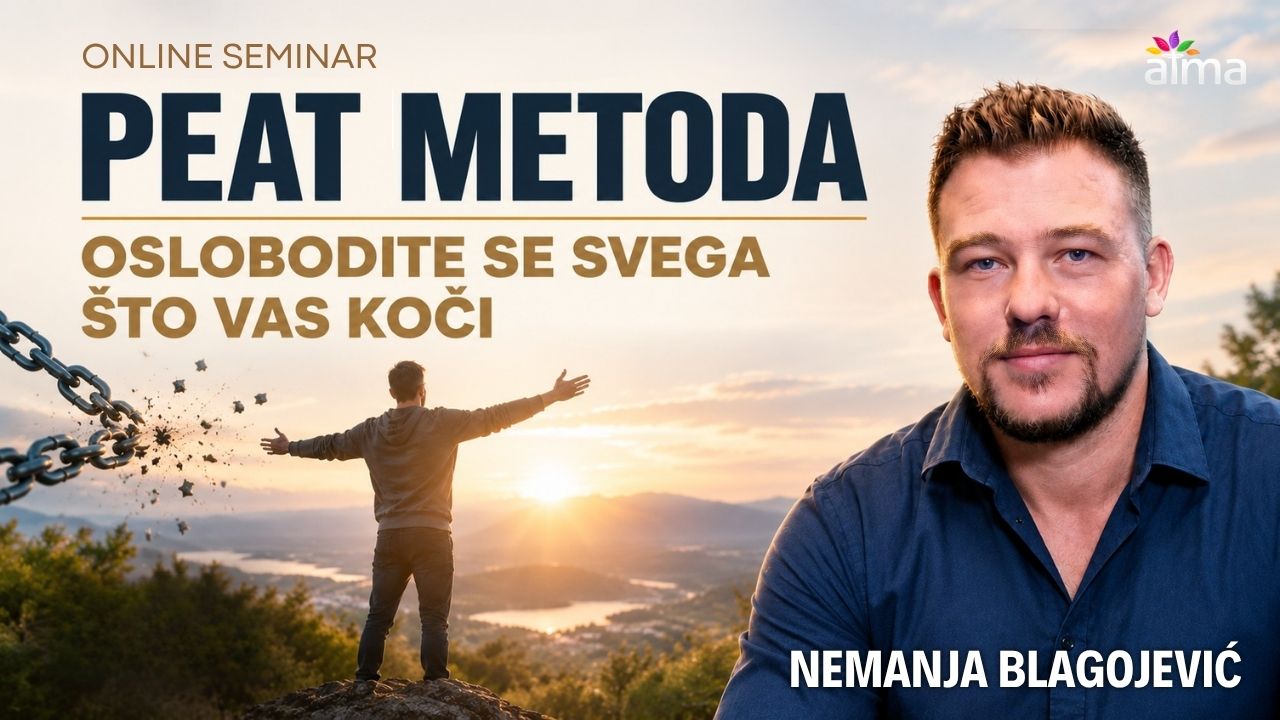 Nemanja Blagojević: PEAT METODA – Oslobodite se svega što vas koči