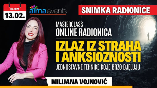 Milijana Vojnović: Izlaz iz straha i anksioznosti – Jednostavne tehnike koje brzo djeluju